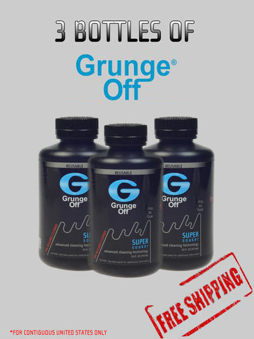 GRUNGE OFF® 3-PACK *FREE SHIPPING FOR CONTIGUOUS UNITED STATES ONLY GRUNGE OFF® 3-PACK *FREE SHIPPING FOR CONTIGUOUS UNITED STATES ONLY
